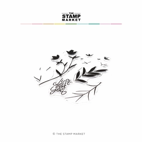 slim wrapped Wild Stems 2 Stamp
