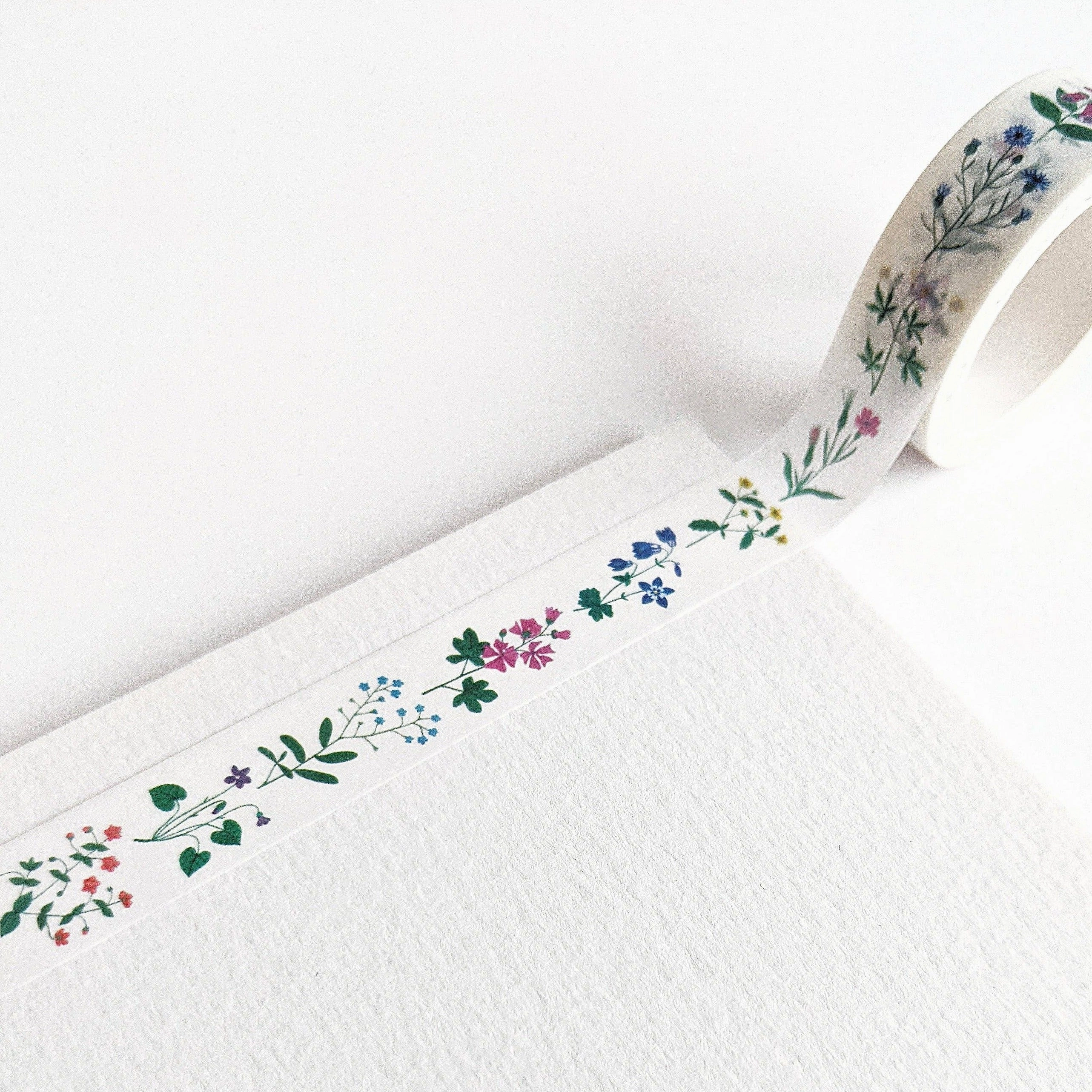 Wildflowers Washi Tape wide