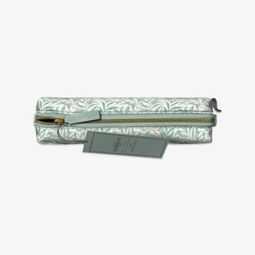 William Morris Slim Pencil Case // Willow Bough linen pastel