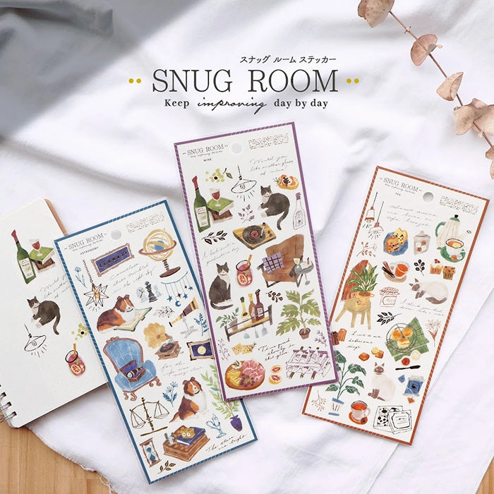 Wine Snug Room Sticker soft adjustable