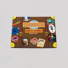 Wings Of The World - Travel Label Sticker Box latest