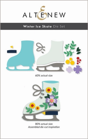 wholesale single Winter Ice Skate Die Set