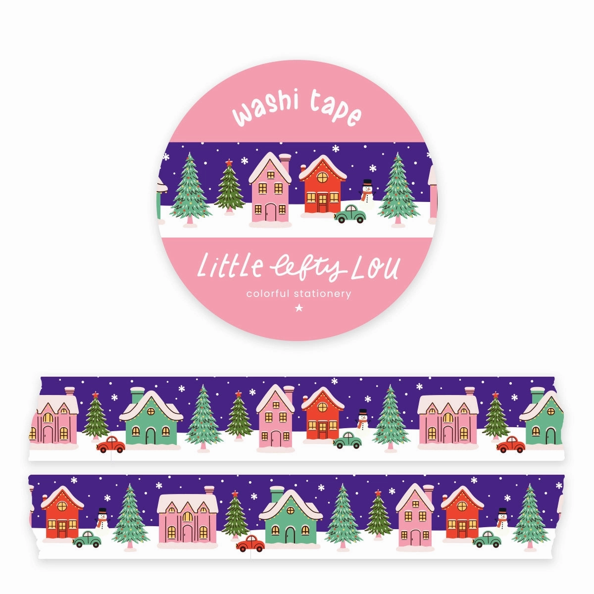 special Winter Landscape Washi Tape