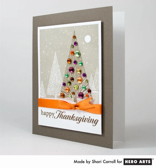 Winter Moon Stamp biodegradable