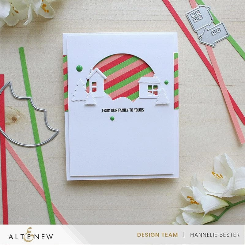 Winter Village Die Set boxed paper