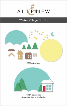 Winter Village Die Set steel