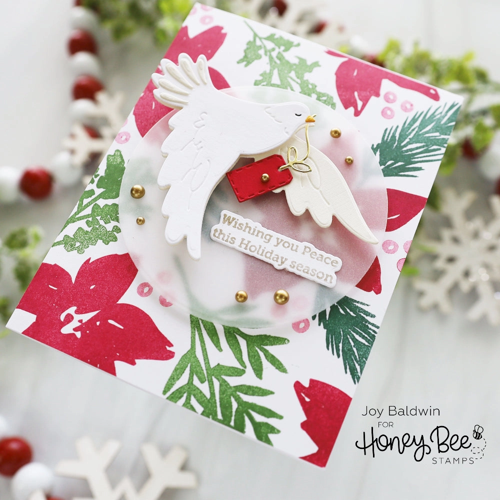 Winter Watercolor - 6X6 Stamp Set large