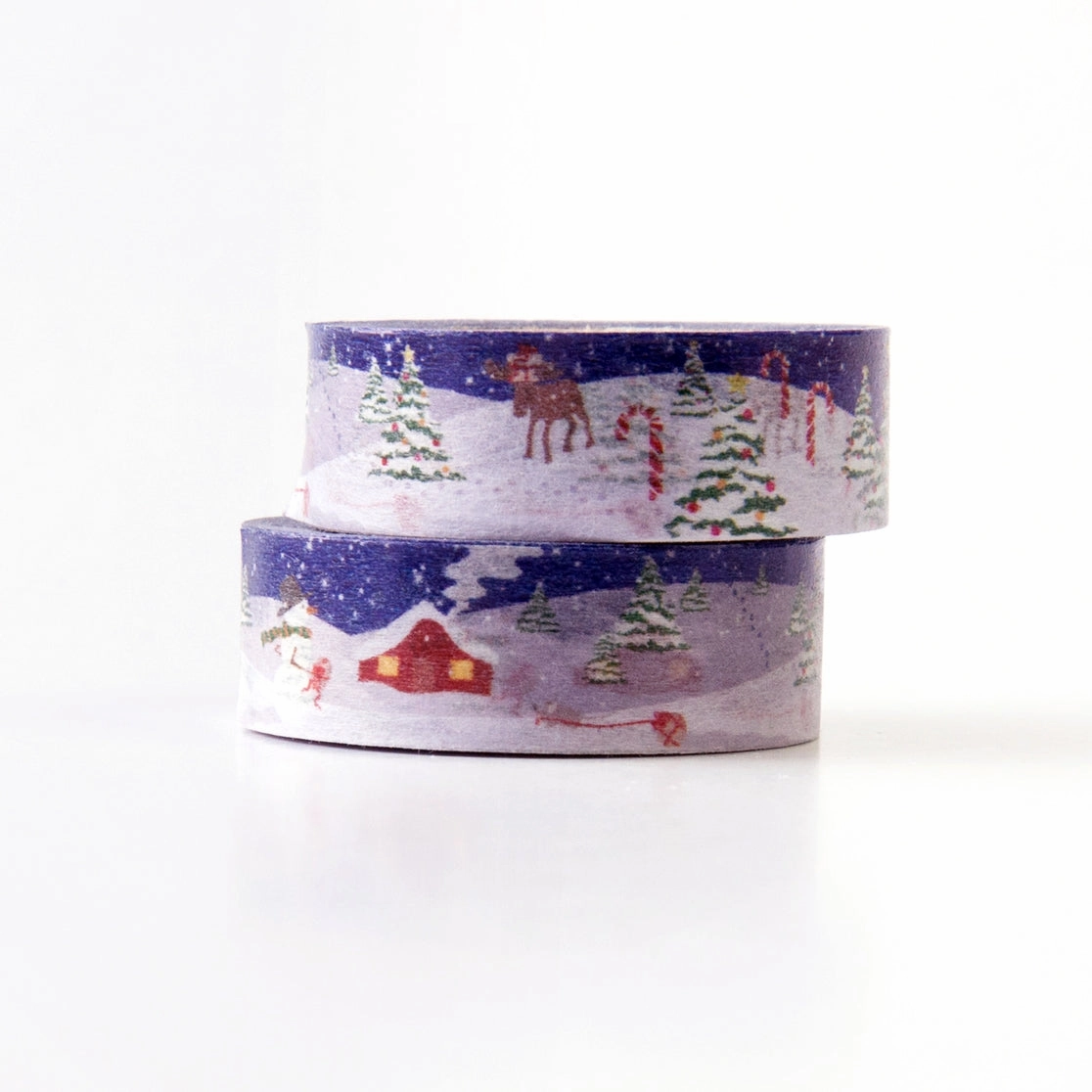 Winter Wonderland Washi Tape tall bright