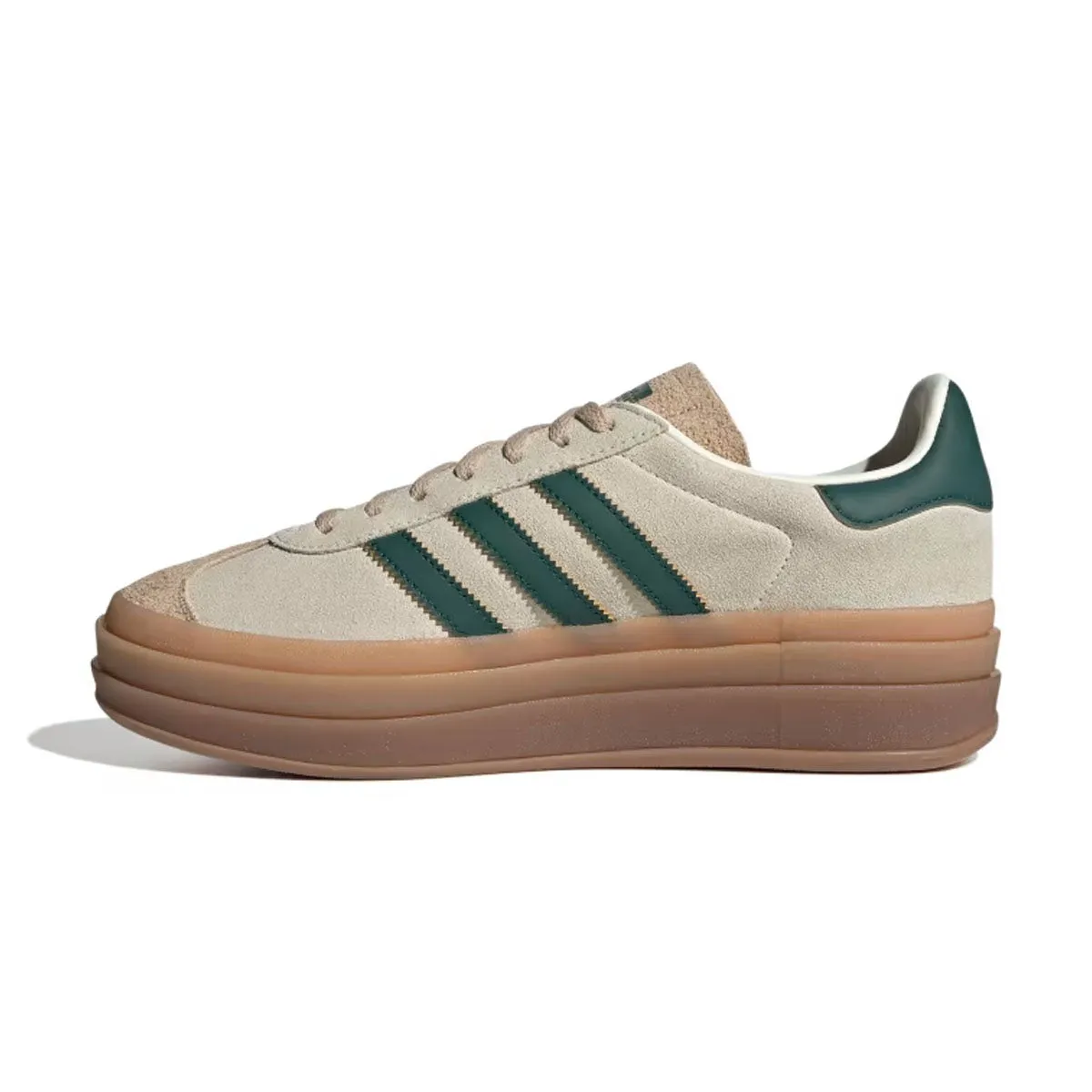 Wmns Gazelle Bold 'Creme Weiß College Grün'