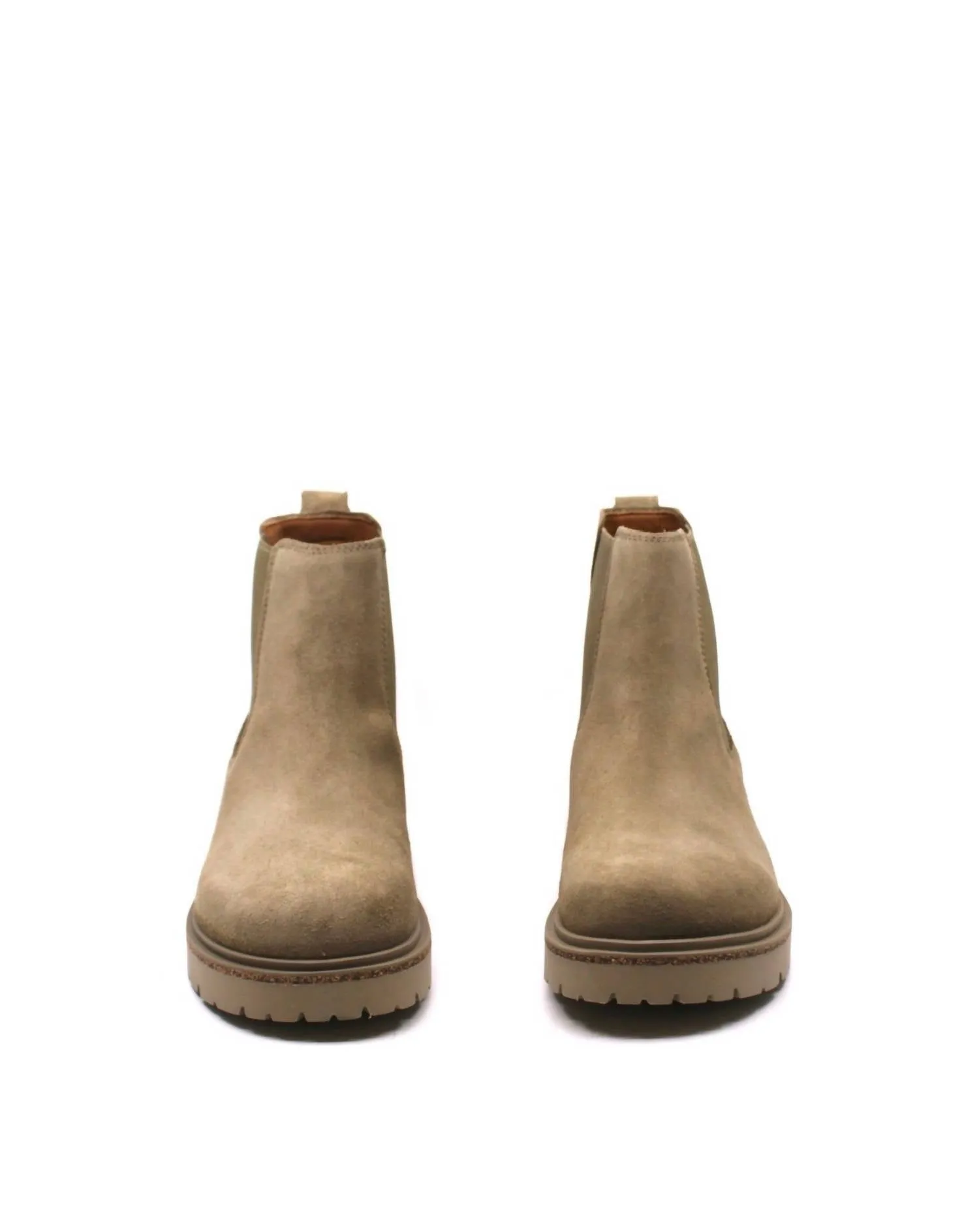 Damen Highwood Slip-On-Stiefel in Taube
