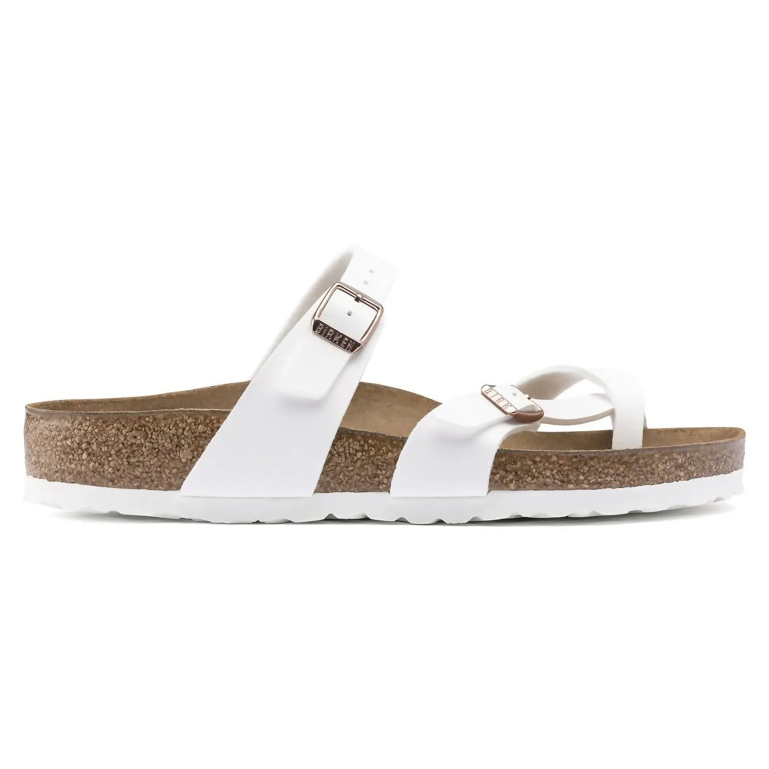 Frauen Mayari Birko-Flor Sandalen - Regular Fit in Weiß
