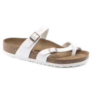 Frauen Mayari Birko-Flor Sandalen - Regular Fit in Weiß