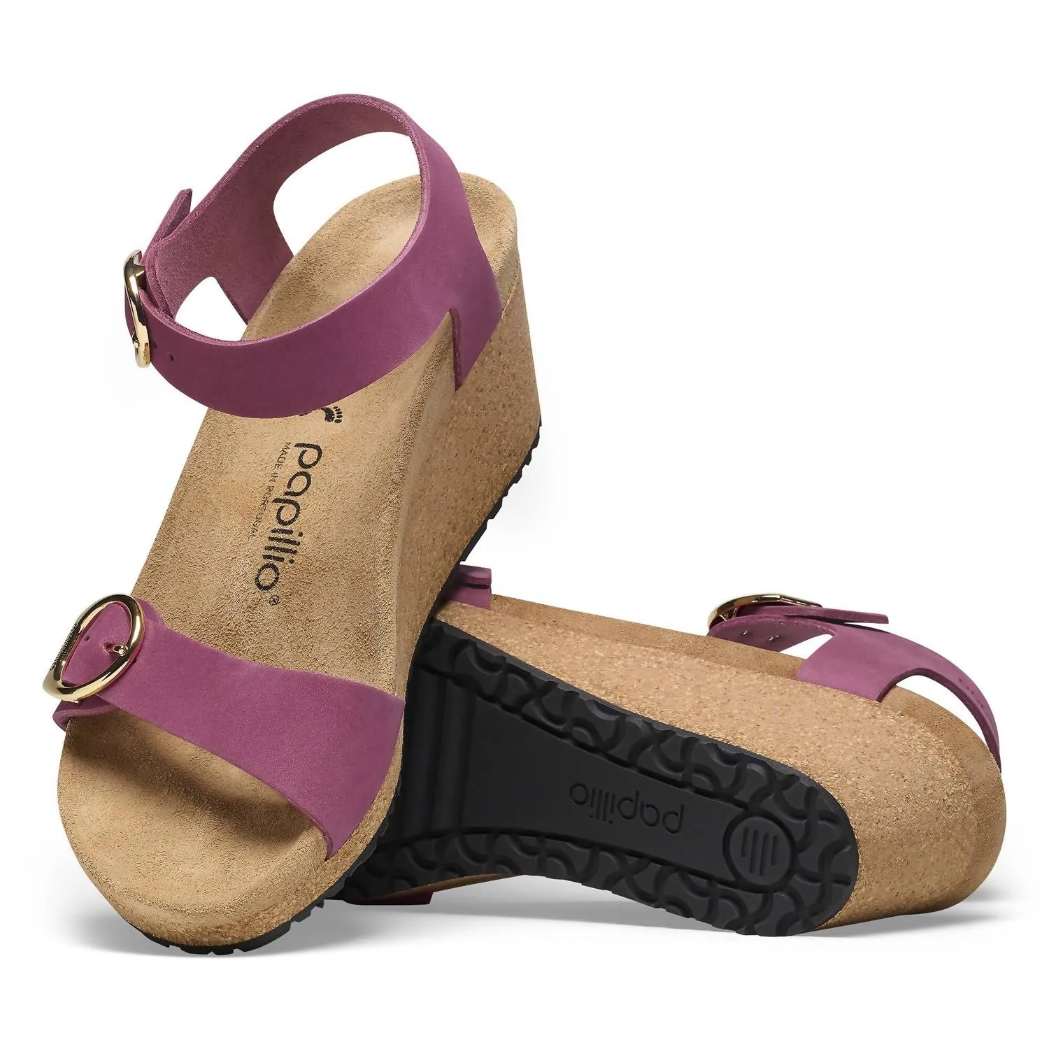Damen Soley Ring Riemchensandalen in Boysenberry
