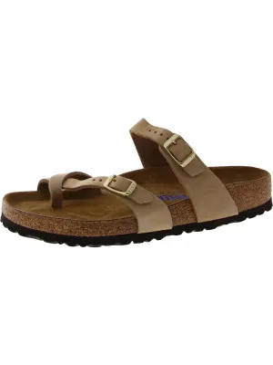 Damen Zehenschlupf-Sandalen mit Fußbett