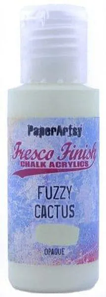 narrow Fresco Finish Acrylic Paint - Fuzzy Cactus