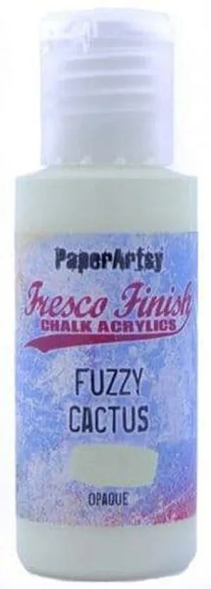 narrow Fresco Finish Acrylic Paint - Fuzzy Cactus