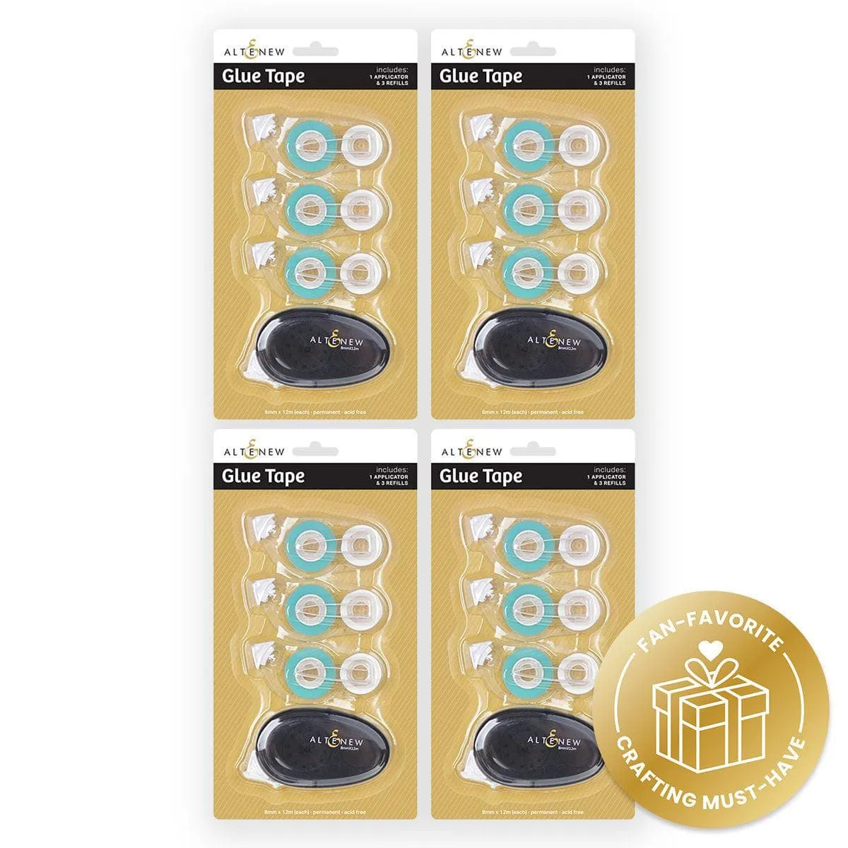 Make It Sticky Glue Tape & Refills Bundle shockproof