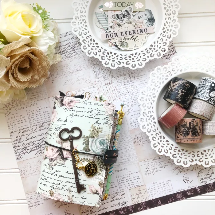 reliable vegan Minty Dreams Prima Traveler'S Journal Passport Size Ptj