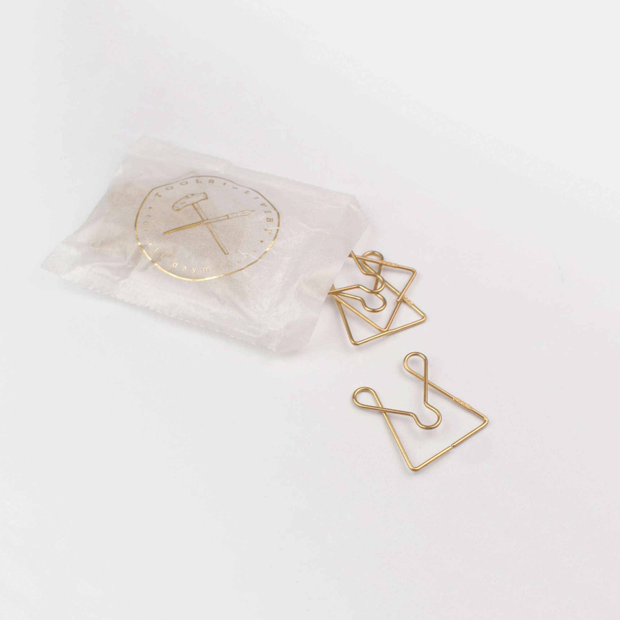 sealed Brass Clips // Mcgill