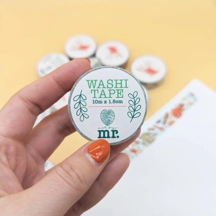 warm Cephalopods Octopus Washi Tape