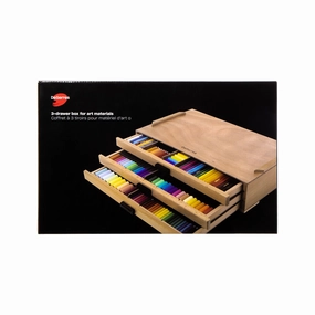 steel Wooden Drawer Storage Box