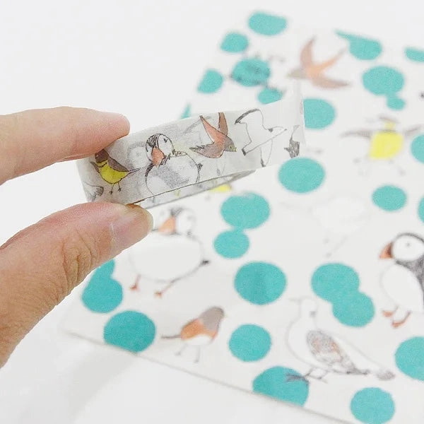 Endangered Bird Species Washi Tape bulk pack