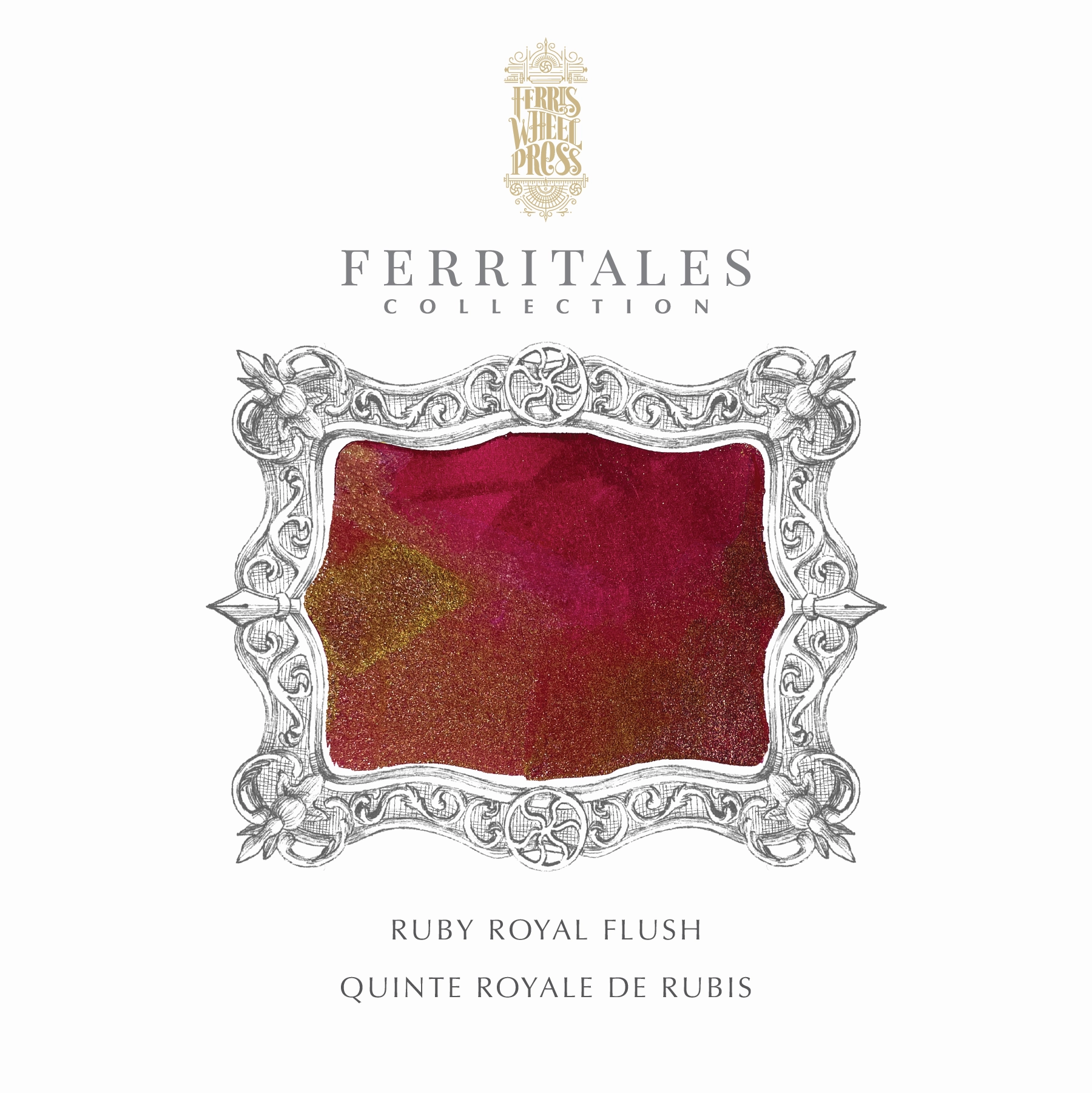 Ferritales | Down The Rabbit Hole - Ruby Royal Flush large tiny