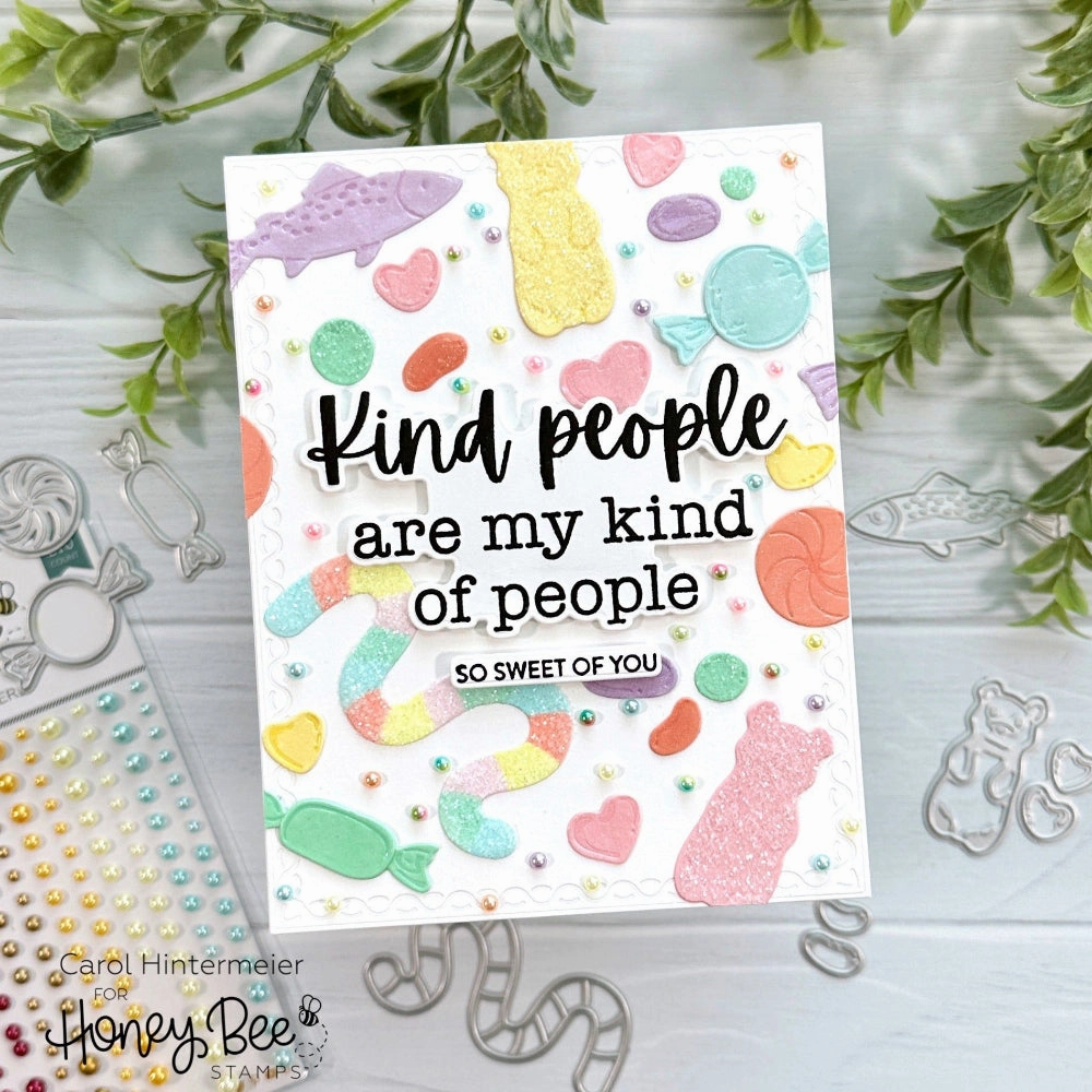 Kind People - 3X4 Stamp Set narrow refillable