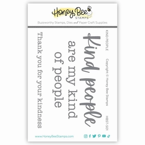 Kind People - 3X4 Stamp Set refillable