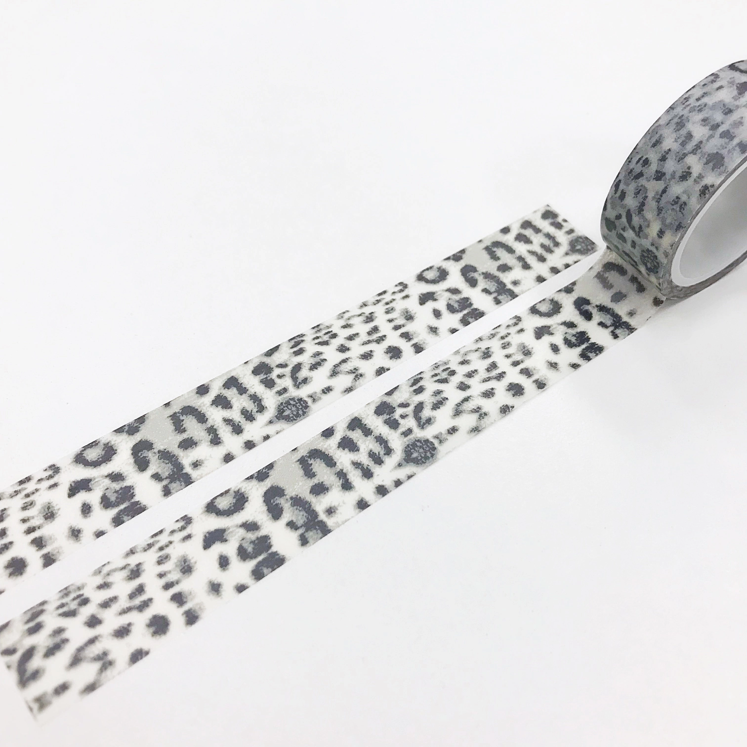 trendy retro Leopard Print Washi Tape