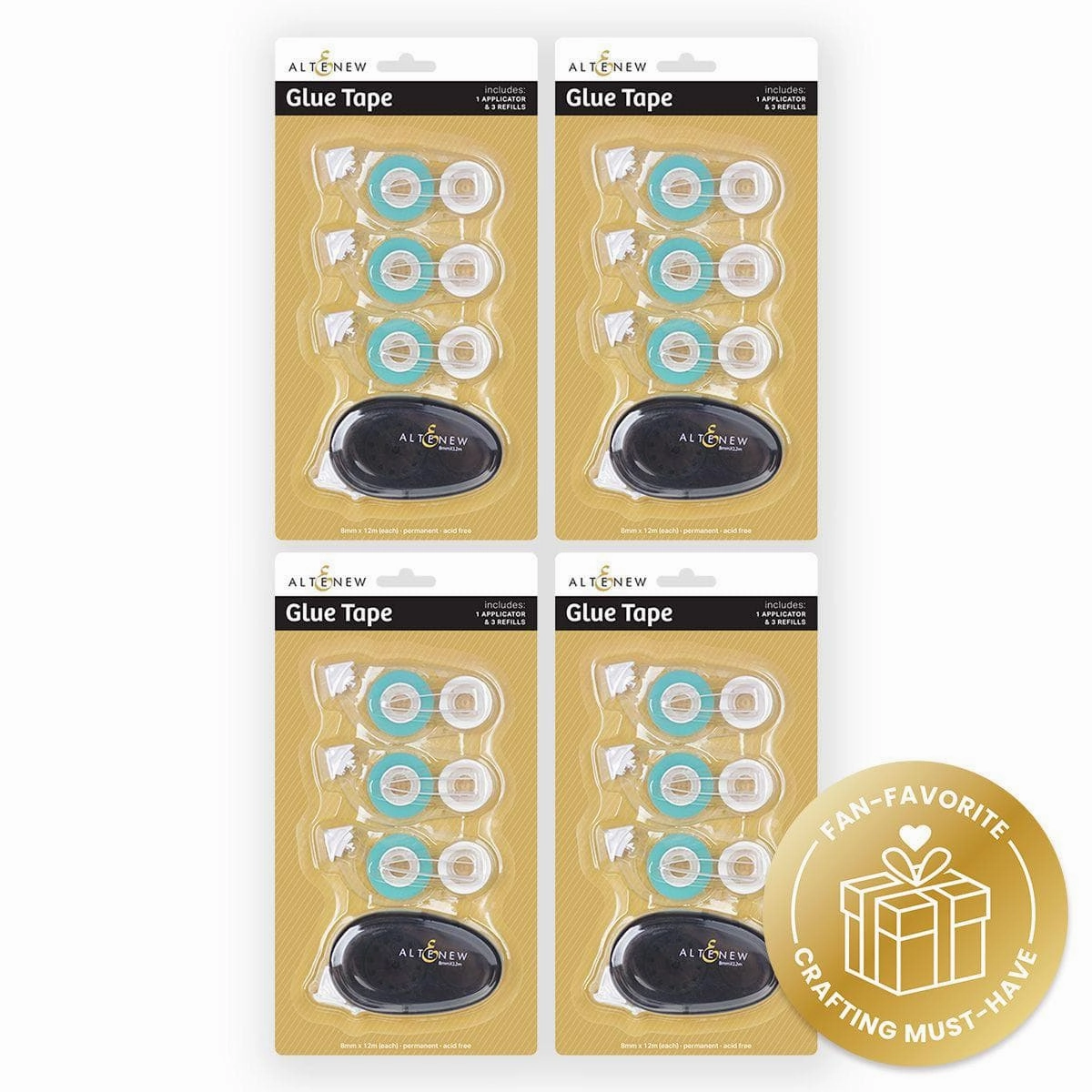 Make It Sticky Glue Tape & Refills Bundle shockproof