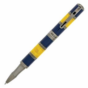 Monteverde Regatta Sport Blue/Yellow Rollerball Pen alloy