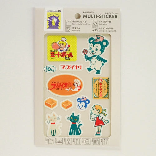 valuable linen Multi-Sticker Obi1Toy - Mazuiya