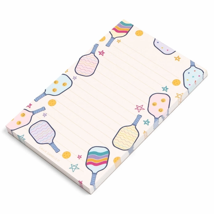 Pickleball Paddle Notepad narrow trendy