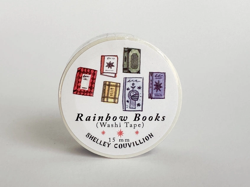 durable special Rainbow Books Washi Tape