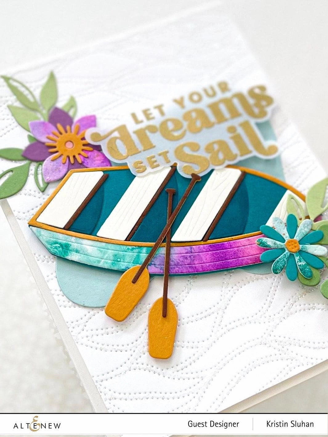 new Wooden Rowboat Die Set