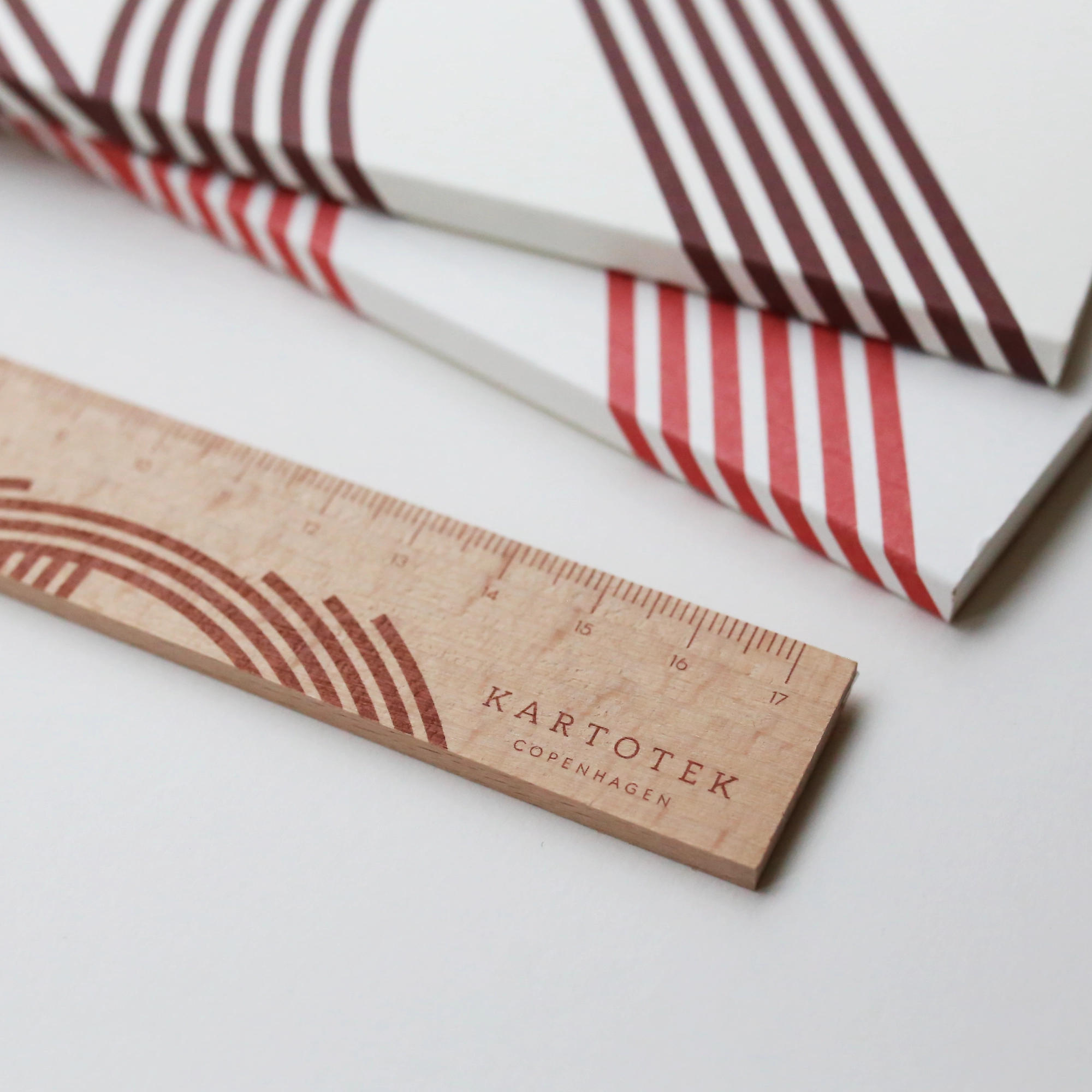 Wooden Ruler 17 flat