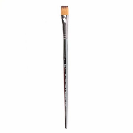 vintage modern Short Handle Flat Paintbrush