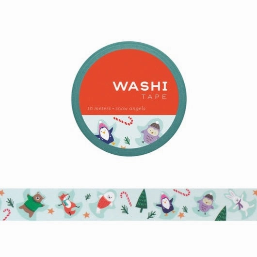 Snow Angels Washi Tape ceramic classic