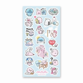 Stickii Unlikely Besties (#2) Sticker Sheet versatile square