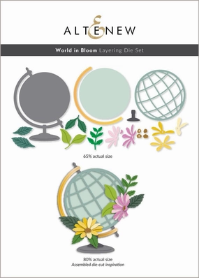 World In Bloom Layering Die Set refillable