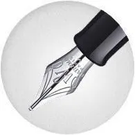 Waterman Hemisphere Black Lacquer & Chrome Fountain Pen biodegradable portable