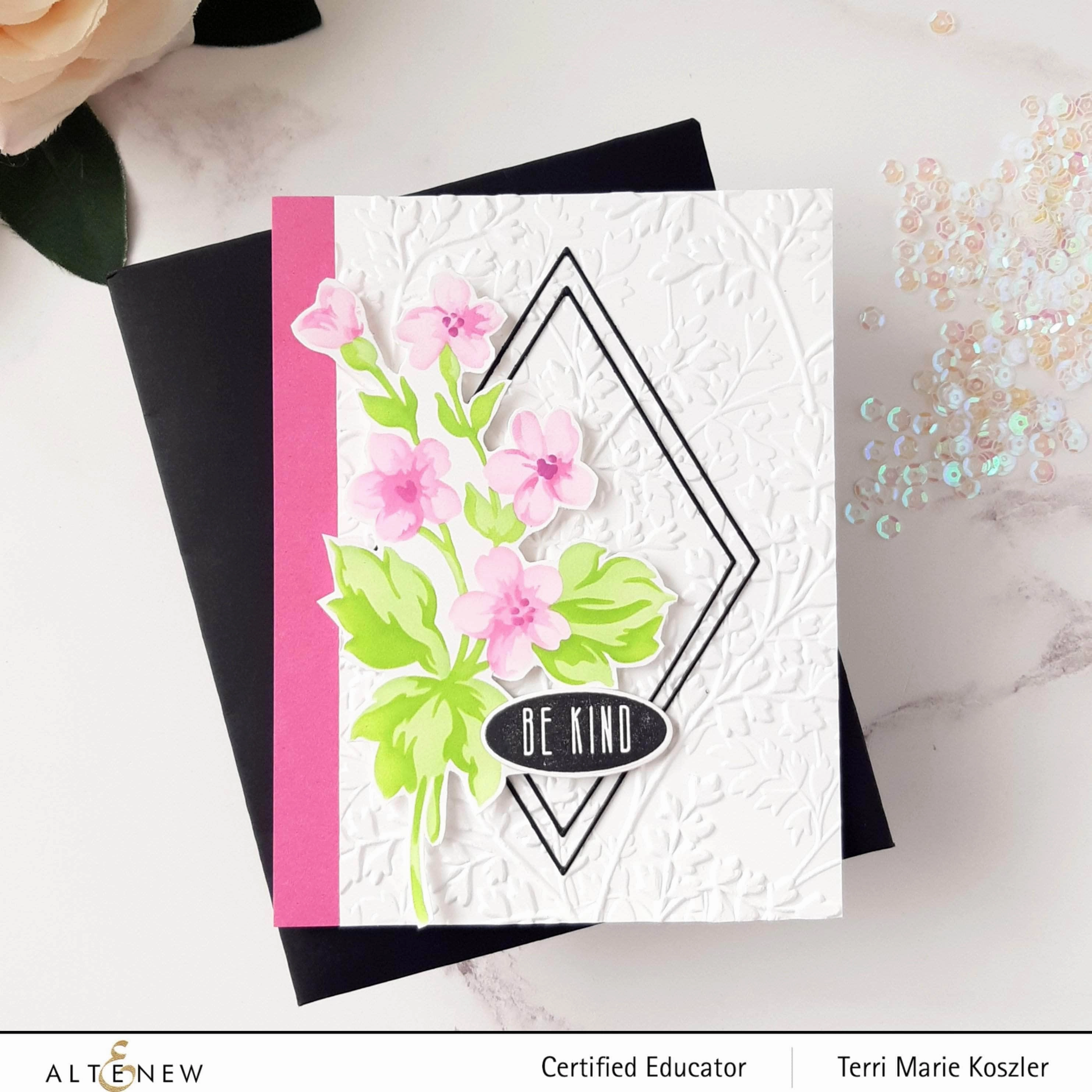 Hill Blossoms Die Set cotton retractable