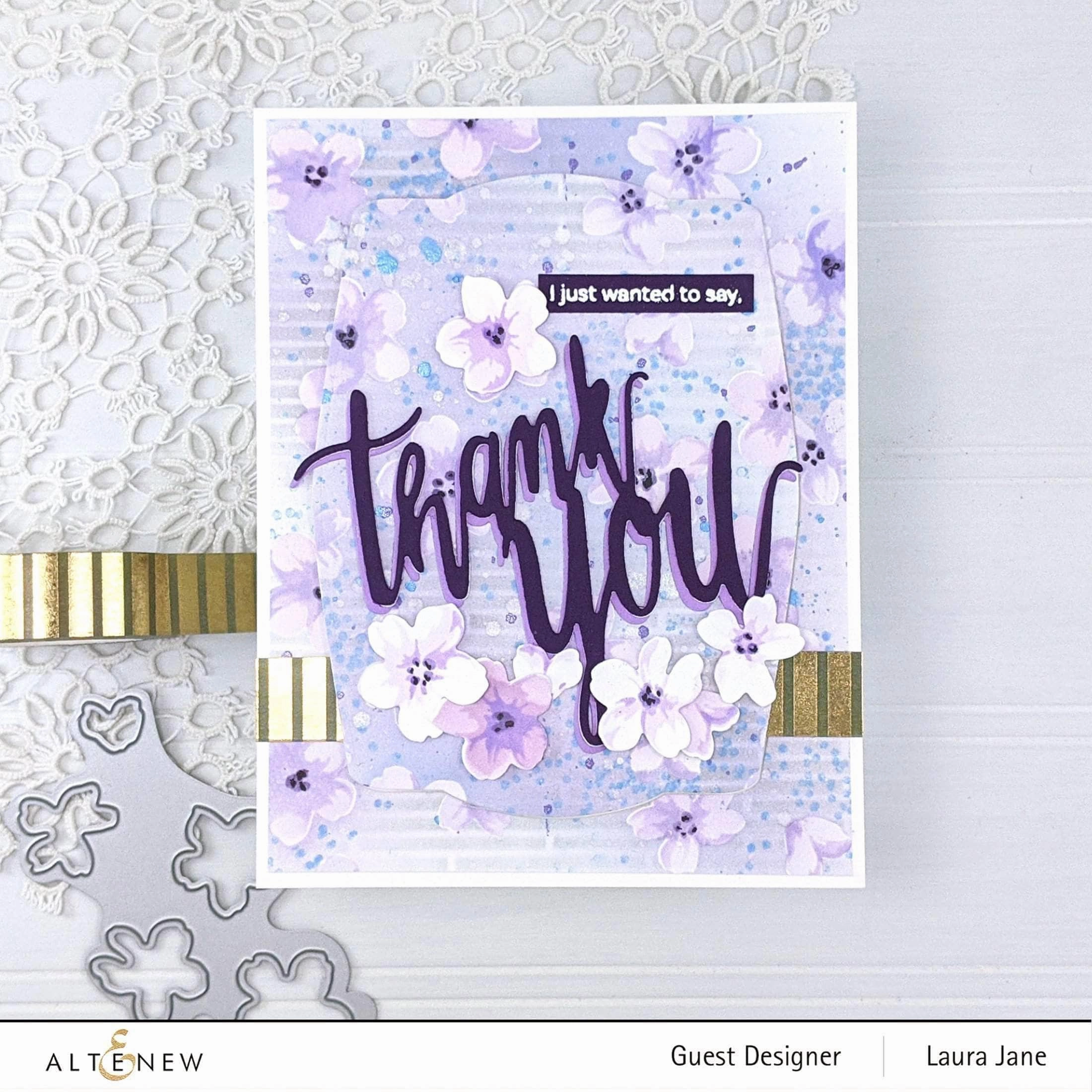 economical Hill Blossoms Die Set
