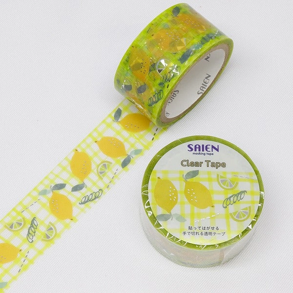 leather vivid Lemon Clear Pet Tape