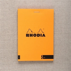 reliable pack Rhodia R Lined Pad Orange, 3.3 X 4.7 Inches