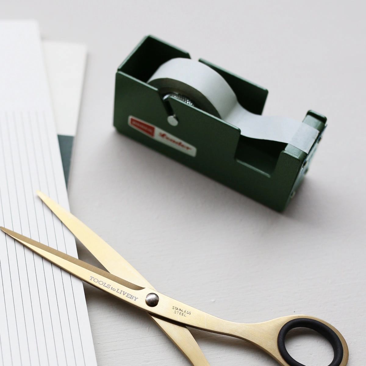 Tape Dispenser S // Green antislip