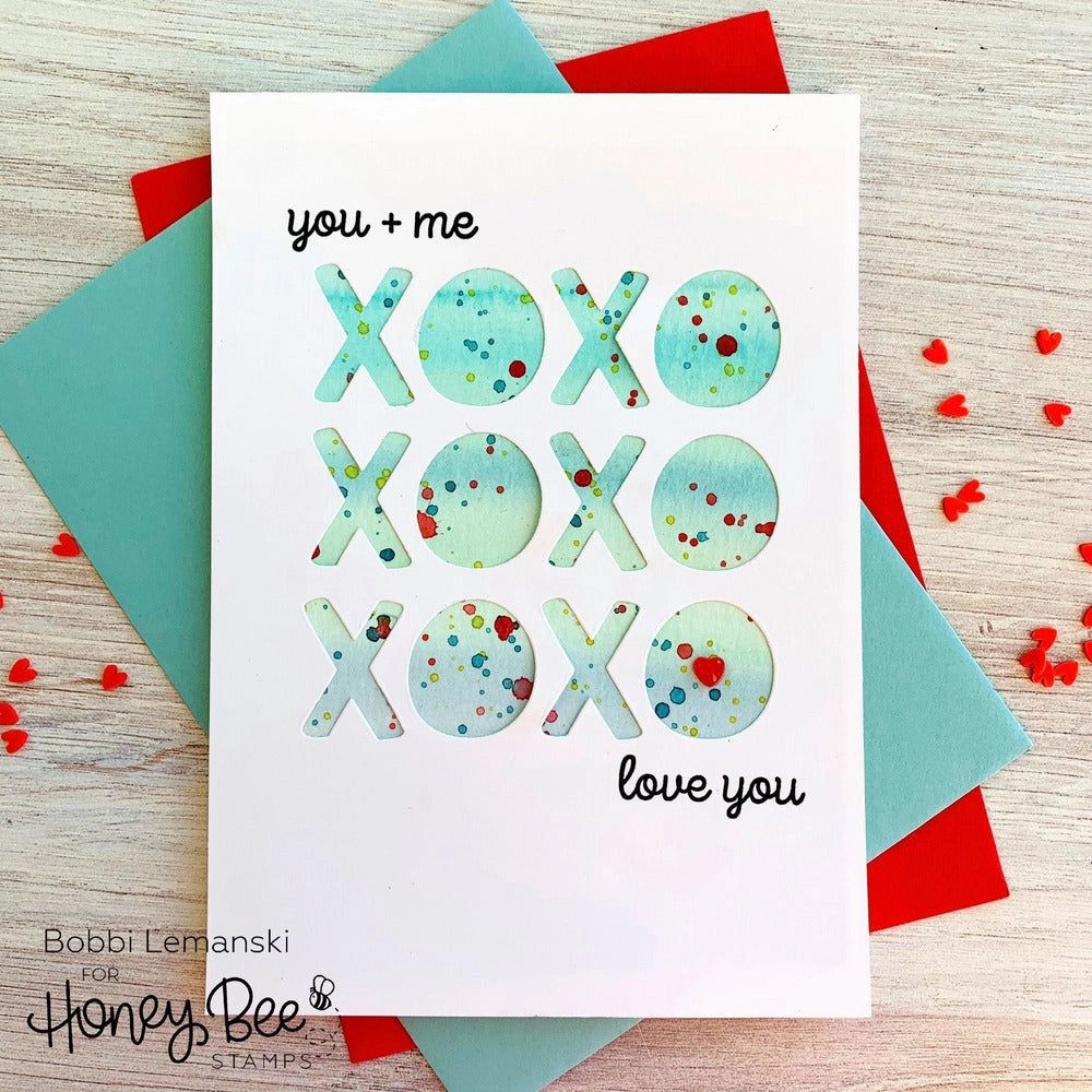 Xoxo - 3X4 Stamp Set - Retiring adjustable