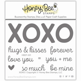 Xoxo - 3X4 Stamp Set - Retiring kit