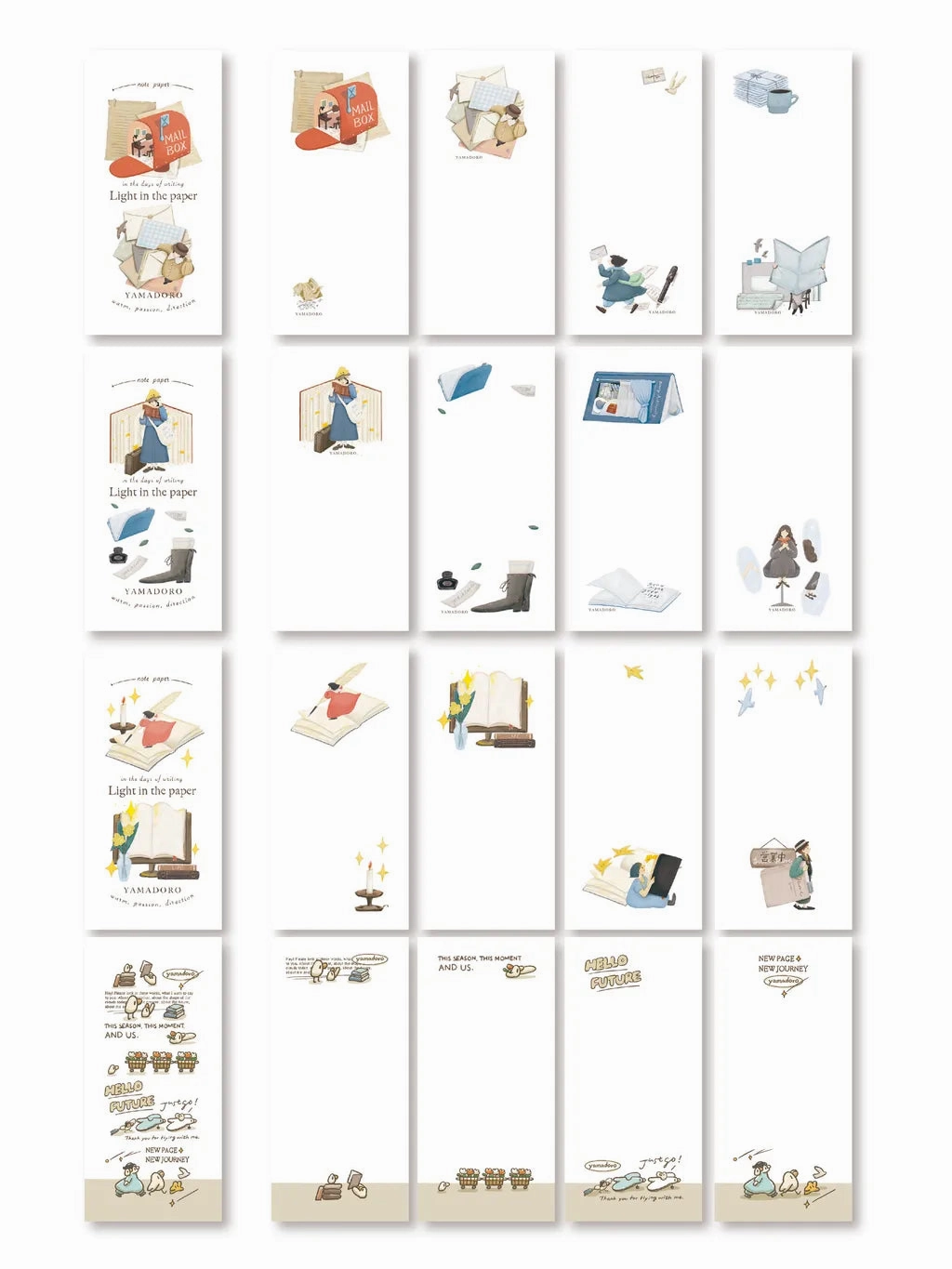 Yamadoro Light In The Paper 2 - Paper Pad sleek